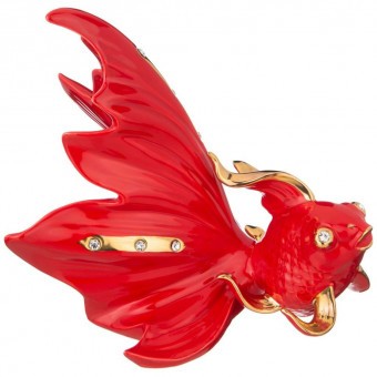 Фигурка "красная рыбка" высота=28 см.(кор-4шт) Lefard (58-262)