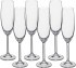 Набор бокалов для шампанского из 6 шт. "gastro/colibri" 220 мл высота=24 см Crystalite Bohemia (669-064)