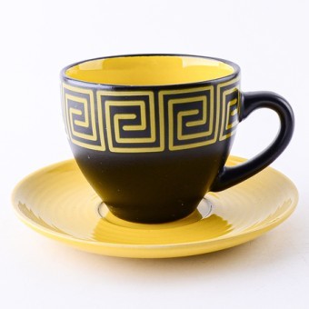 Чайный сервиз на 6 персон 250 мл 12 пр керамика LR (9-27581-6) Чайный сервиз на 6 персон 250 мл 12 пр керамика LR (9-27581-6)