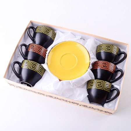 Чайный сервиз на 6 персон 250 мл 12 пр керамика LR (9-27581-6) Чайный сервиз на 6 персон 250 мл 12 пр керамика LR (9-27581-6)