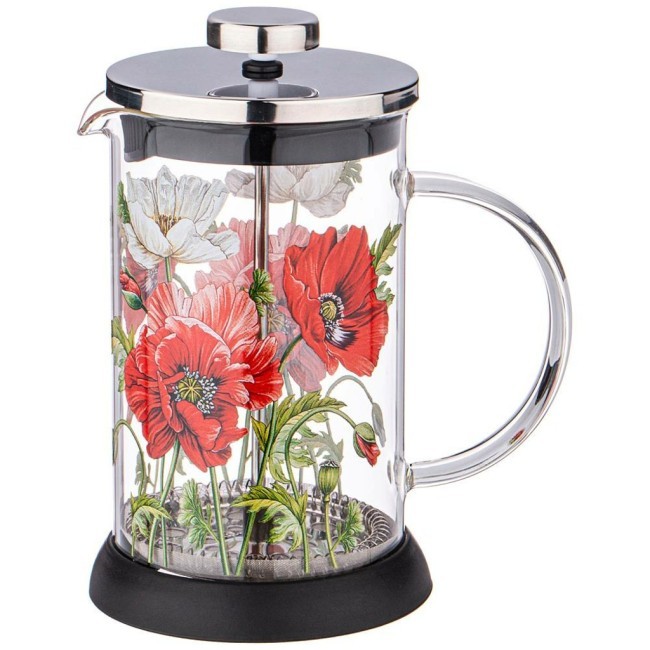 Френч-пресс agness "маки" 600 мл Agness (894-123) Френч-пресс agness "маки" 600 мл Agness (894-123)