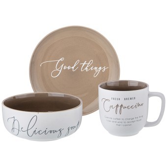 Набор посуды lefard 3 предмета "coffeemania" Lefard (756-464) Набор посуды lefard 3 предмета "coffeemania" Lefard (756-464)