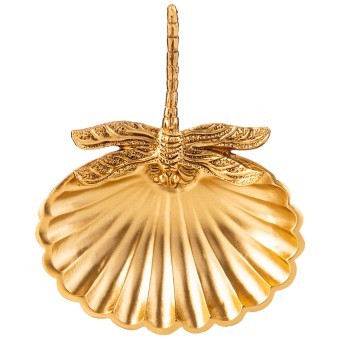 Блюдо декоративное "стрекоза" 16,5х13х4 см Lefard (146-2068)