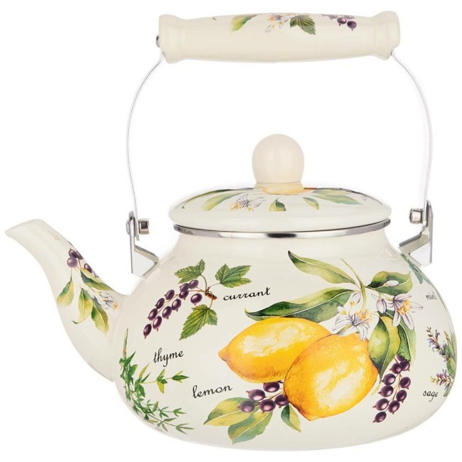 Чайник agness  эмалированный, серия "секретные ингредиенты" 2,5 л Agness (934-421)