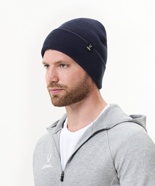 Шапка JOGEL ESSENTIAL High Beanie, темно-синий (2115817) Шапка JOGEL ESSENTIAL High Beanie, темно-синий (2115817)