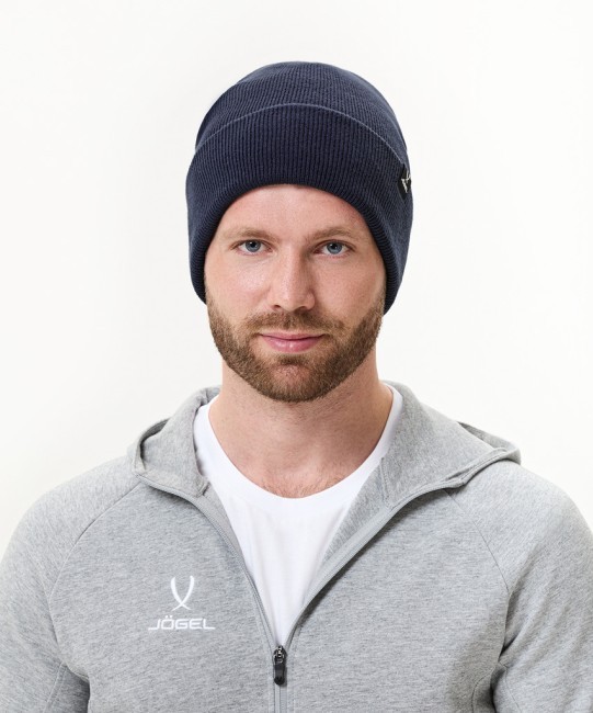 Шапка JOGEL ESSENTIAL High Beanie, темно-синий (2115817) Шапка JOGEL ESSENTIAL High Beanie, темно-синий (2115817)