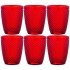 Набор стаканов "гранат" из 6шт. серия "muza color" 280мл. / в=10 см Lefard (781-165)