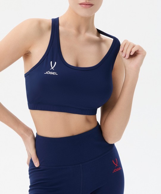 Бра тренировочное JOGEL DIVISION PerFormDRY Womens Top, темно-синий (2117046) Бра тренировочное JOGEL DIVISION PerFormDRY Womens Top, темно-синий (2117046)