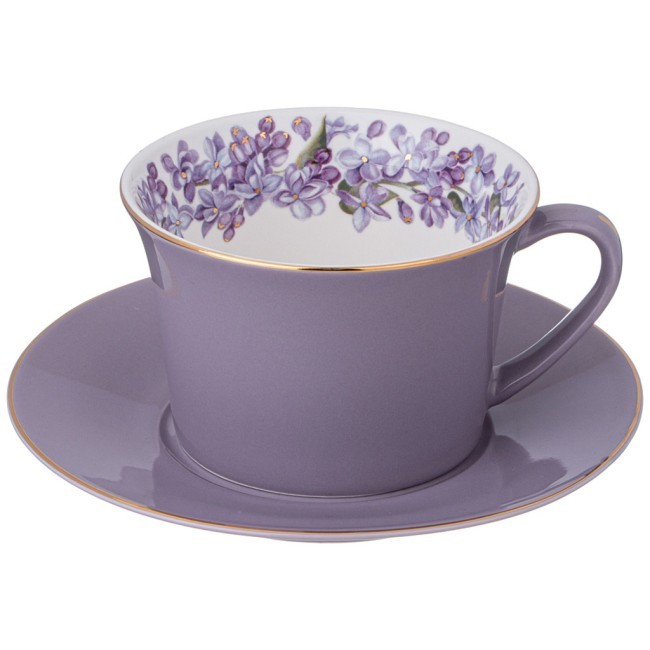 Чайная пара lefard "lilac" 250 мл Lefard (760-803)