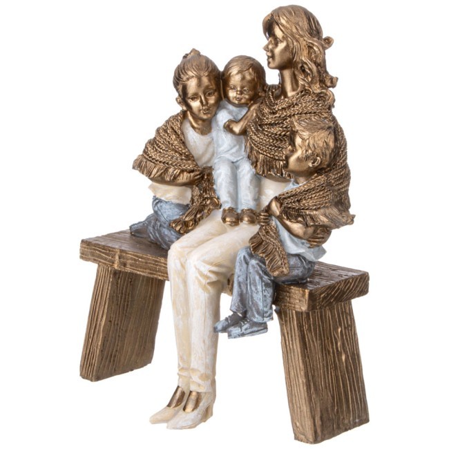Статуэтка "мама с детьми" 14,5х9х18 см Lefard (162-1194)