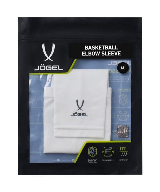 Рукав баскетбольный JOGEL ELBOW SLEEVE, белый (1981059)