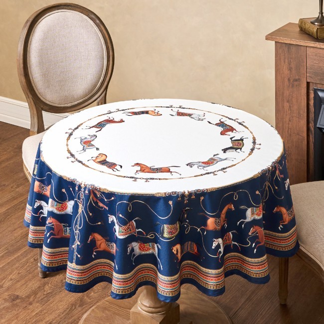 Скатерть круглая "passage"150 см  ,белый, 100% хлопок ,твил Lefard (850-759-24)