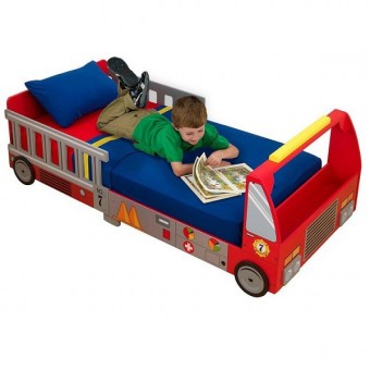 Детская кровать "Пожарная машина" (76031_KE)