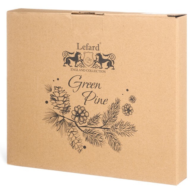 Блюдо сервировочное "green pine" 22*17,5*2,5 см Lefard (145-219)