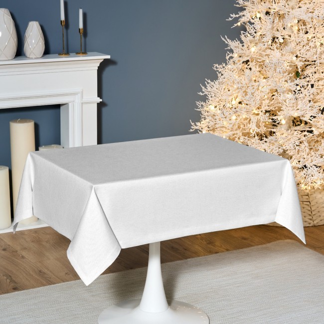 Скатерть 110х140 cm прямоугольная, "феерия. серебро", цвет: белый, tm lefard, полиэстер 100% (кор=34 Lefard (986-004-19) Скатерть 110х140 cm прямоугольная, "феерия. серебро", цвет: белый, tm lefard, полиэстер 100% (кор=34 Lefard (986-004-19)