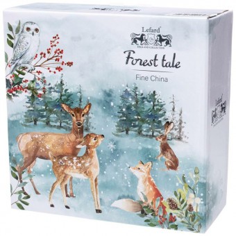 Салатник сервировочный lefard "лесная сказка" заяц 19*7 см 600 мл Lefard (409-170)