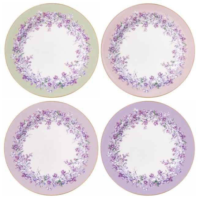 Набор тарелок закусочных lefard "lilac" 4 шт. 20,5 см микс Lefard (760-811-1) Набор тарелок закусочных lefard "lilac" 4 шт. 20,5 см микс Lefard (760-811-1)