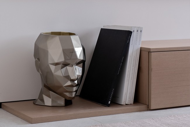 Кашпо "Голова женщины" 25*32*36см (TT-00011565)