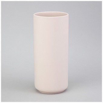 Ваза 11*11*25см цвет: пудровый Lefard (374-138)