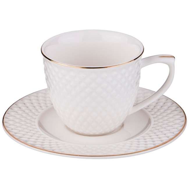 Кофейный набор lefard "диаманд голд" на 6 пер. 12 пр. 90 мл Lefard (359-294) Кофейный набор lefard "диаманд голд" на 6 пер. 12 пр. 90 мл Lefard (359-294)