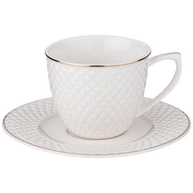 Кофейный набор lefard "диаманд голд" на 6 пер. 12 пр. 90 мл Lefard (359-294) Кофейный набор lefard "диаманд голд" на 6 пер. 12 пр. 90 мл Lefard (359-294)