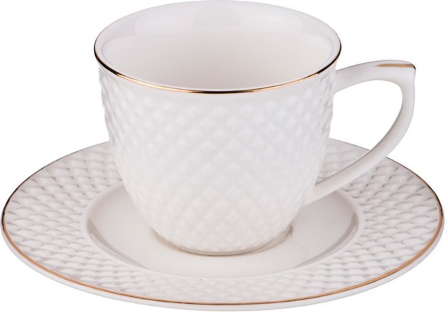 Кофейный набор lefard "диаманд голд" на 6 пер. 12 пр. 90 мл Lefard (359-294) Кофейный набор lefard "диаманд голд" на 6 пер. 12 пр. 90 мл Lefard (359-294)