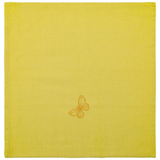 Комплект салфеток из 3шт 40х40см "вдохновение",лайм, 100% хлопок ,. Lefard (850-517-51)