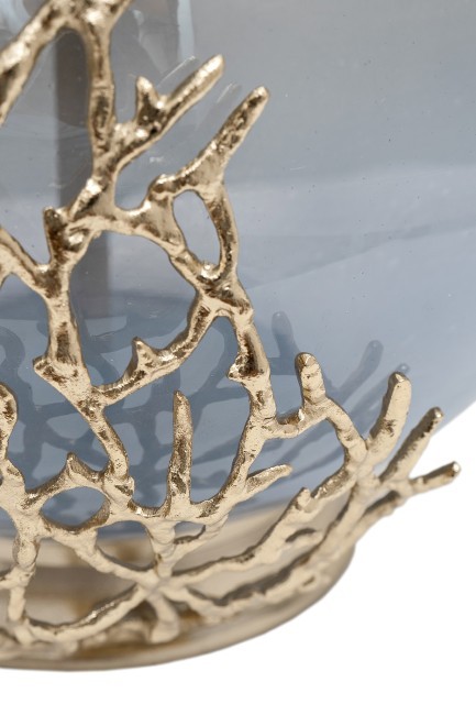 Лампа настольная "Coral" плафон чёрный d36*h58см (TT-00011231)