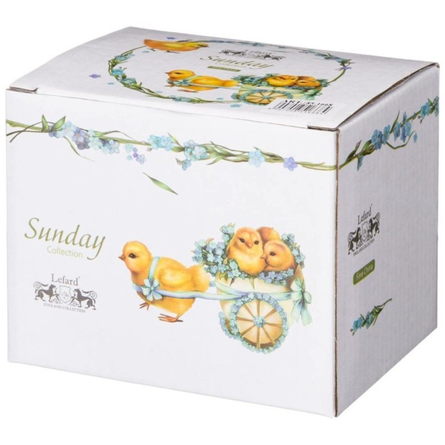 Кружка lefard "sunday" 400 мл Lefard (85-1668)