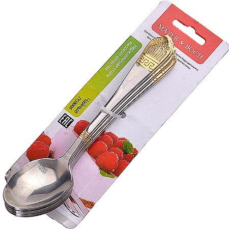 Набор чайных ложек 6пр 1,8мм нерж. Mayer&Boch (25732)