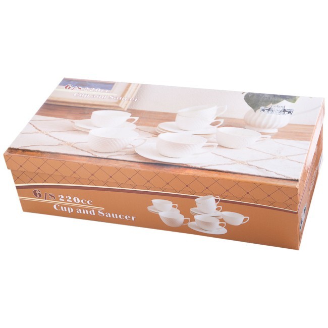 Чайный набор lefard "диаманд" на 6 пер. 12 пр. 230 мл Lefard (359-327) Чайный набор lefard "диаманд" на 6 пер. 12 пр. 230 мл Lefard (359-327)