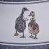 Скатерть круглая "family farm" 150 см ,100% хлопок, графит,твил, пропитка SANTALINO (850-747-23)