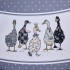 Скатерть круглая "family farm" 150 см ,100% хлопок, графит,твил, пропитка SANTALINO (850-747-23)