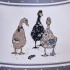 Скатерть круглая "family farm" 150 см ,100% хлопок, графит,твил, пропитка SANTALINO (850-747-23)