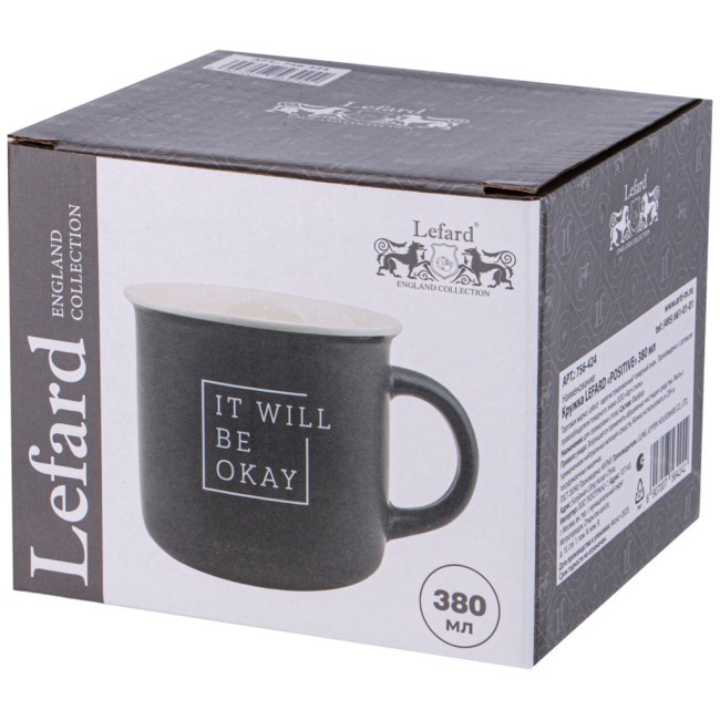 Кружка lefard "positive" 380мл Lefard (756-424)