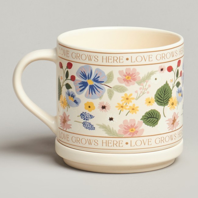 Кружка с крышкой lefard spring flowers 390мл. Lefard (260-1035) Кружка с крышкой lefard spring flowers 390мл. Lefard (260-1035)