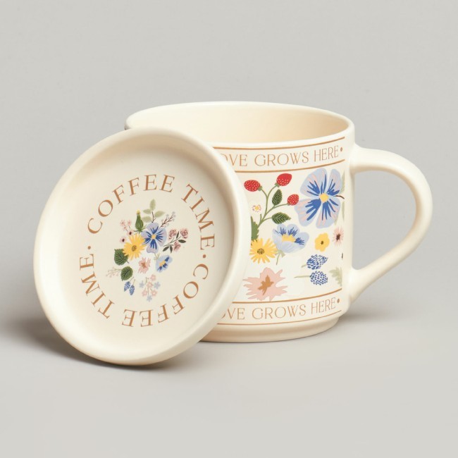 Кружка с крышкой lefard spring flowers 390мл. Lefard (260-1035) Кружка с крышкой lefard spring flowers 390мл. Lefard (260-1035)