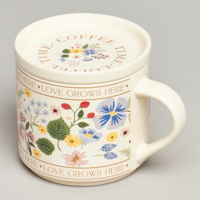 Кружка с крышкой lefard spring flowers 390мл. Lefard (260-1035) Кружка с крышкой lefard spring flowers 390мл. Lefard (260-1035)