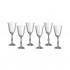 Набор бокалов для вина из 6 шт. "анжела оптик" 250 мл высота=21 см Crystalex (674-189)
