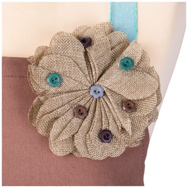 Фартук "nature", 100% хлопок, кофейный, Lefard (850-604-98)