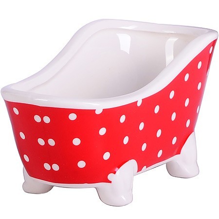 Подставка д/губки 150мл Красный УзорLR (30689)