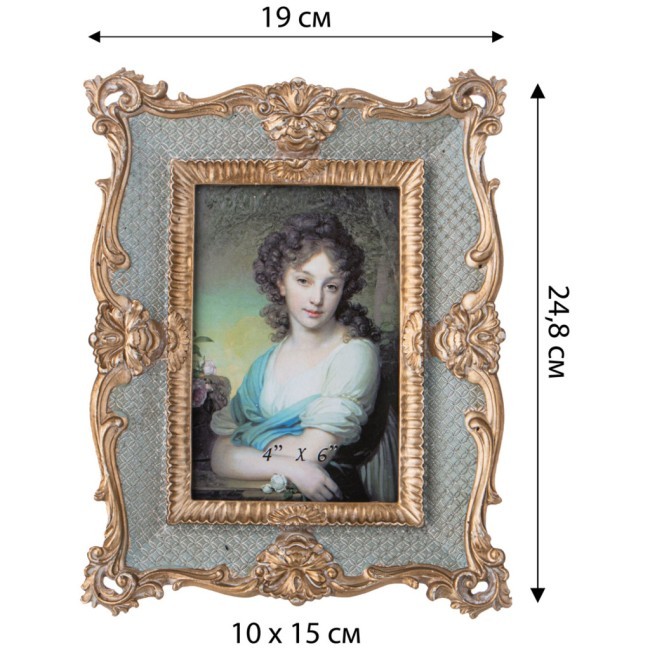 Фоторамка коллекция "рококо", 19*3,6*24,8cm Lefard (504-387) Фоторамка коллекция "рококо", 19*3,6*24,8cm Lefard (504-387)