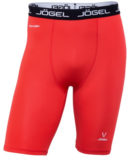 Шорты компрессионные JÖGEL CAMP PerFormDRY Tight Short, красный/белый (2125180)