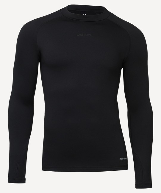 Джемпер компрессионный утепленный JÖGEL CAMP PerFormDRY Baselayer Top Warm, черный (2126295)