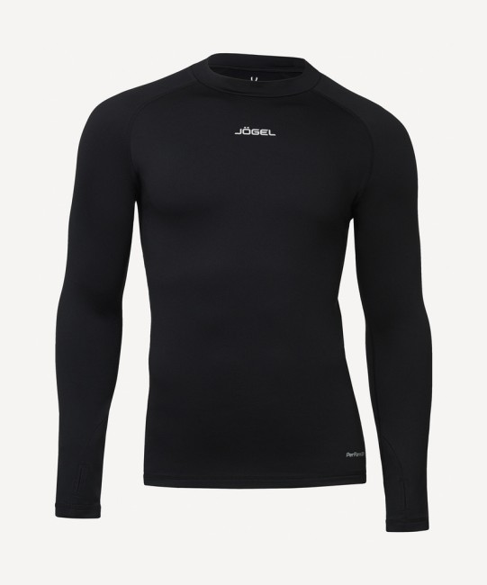 Джемпер компрессионный утепленный JOGEL CAMP PerFormDRY Baselayer Top Warm, черный (2118469)