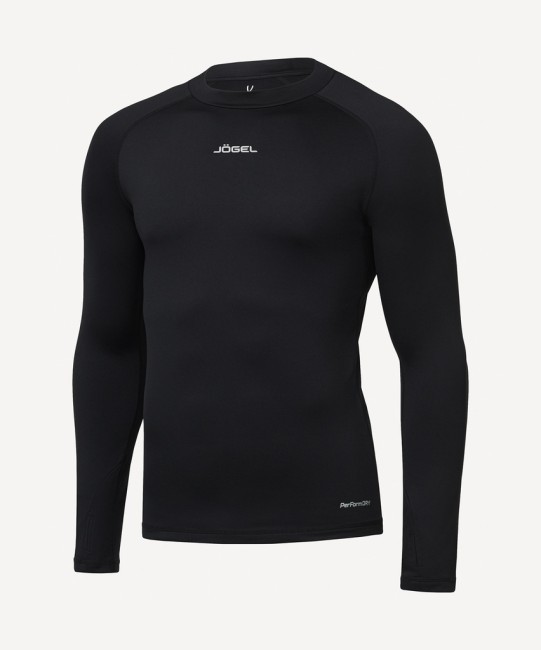 Джемпер компрессионный утепленный JOGEL CAMP PerFormDRY Baselayer Top Warm, черный (2118469)