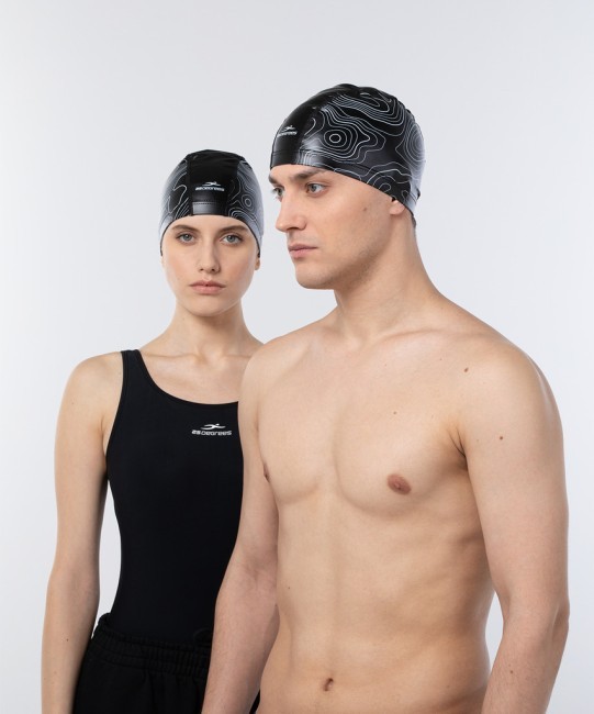 Шапочка для плавания 25DEGREES EFFECT Black, комбинированный (2104722)