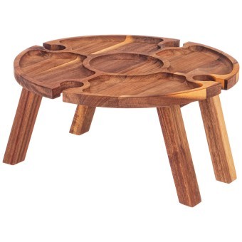 Столик agness сервировочный (винный) акация 30*30*15 см Agness (897-121) Столик agness сервировочный (винный) акация 30*30*15 см Agness (897-121)