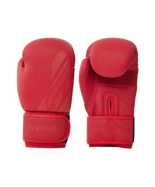 Перчатки боксерские INSANE ORO, ПУ, красный, 8 oz (2108351) Перчатки боксерские INSANE ORO, ПУ, красный, 8 oz (2108351)