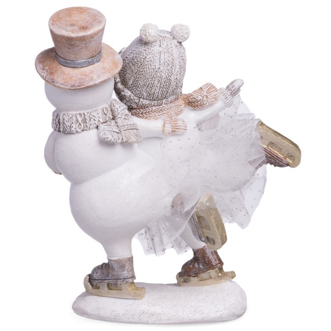 Статуэтка "снеговики" 16х9,5х18,5 см Lefard (162-1288)